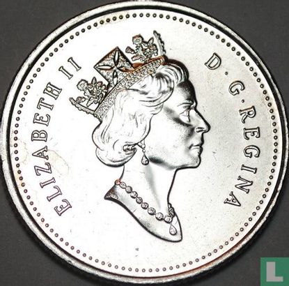 Canada 25 cents 2001 (nikkel) - Afbeelding 2