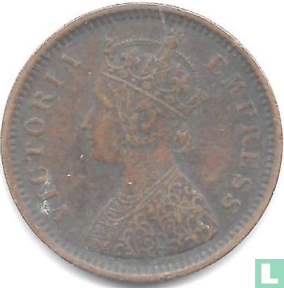 Brits-Indië ½ pice 1893  - Afbeelding 2