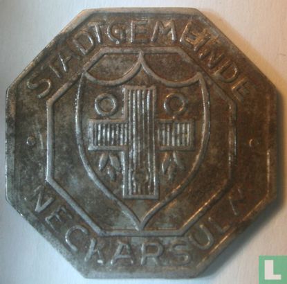 Neckarsulm 10 pfennig 1919 (ijzer) - Afbeelding 2