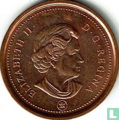 Canada 1 cent 2010 (zinc recouvert de cuivre) - Image 2
