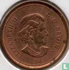 Canada 1 cent 2006 (zinc recouvert de cuivre - avec marque d'atelier) - Image 2