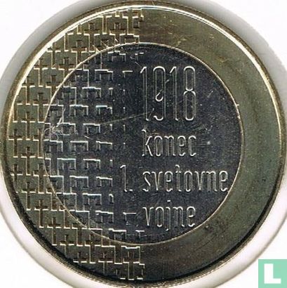 Slovenia 3 euro 2018 "Centenary of the End of the First World War" - Image 2