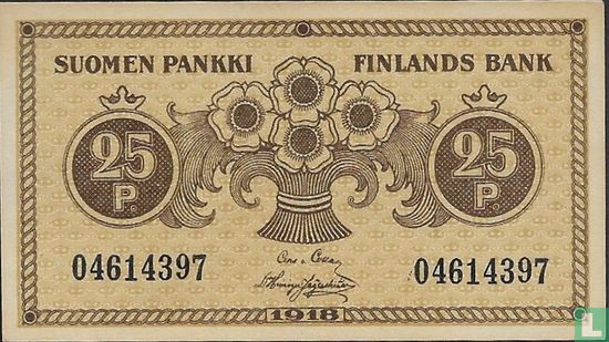 Finland 25 Penniä 1918 - Image 1