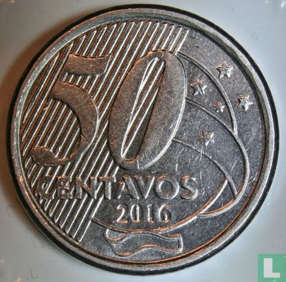 Brazil 50 centavos 2016 - Image 1