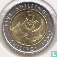 Kenia 5 Shilling 2018 - Bild 2