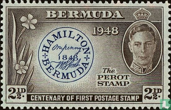 100 years of Bermuda stamps