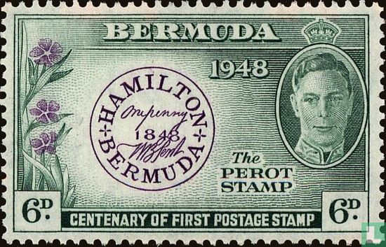 100 years of Bermuda stamps