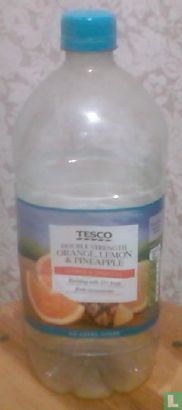 Tesco - Orange Lemon & Pineapple - Double Strength (Squash) - Bild 1
