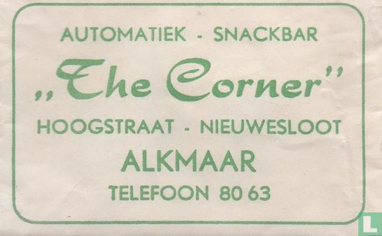 Automatiek Snackbar "The Corner" - Afbeelding 1