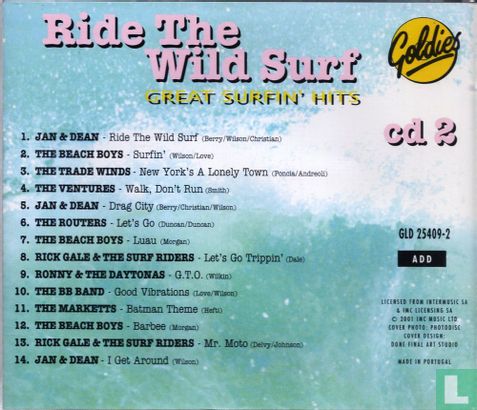 Ride the Wild Surf - Great Surfin' Hits # 2 - Afbeelding 2
