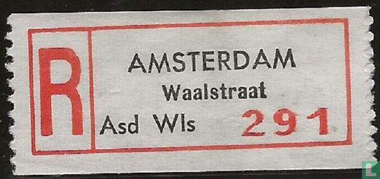 AMSTERDAM Waalstraat Asd Wls