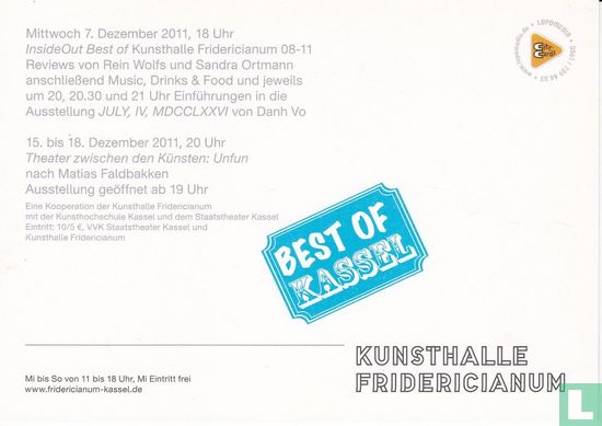 Kunsthalle Fridericianum - Best Of Kassel "Less Oil More Courage" - Afbeelding 2