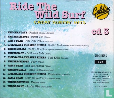 Ride the Wild Surf - Great Surfin' Hits # 3 - Afbeelding 2