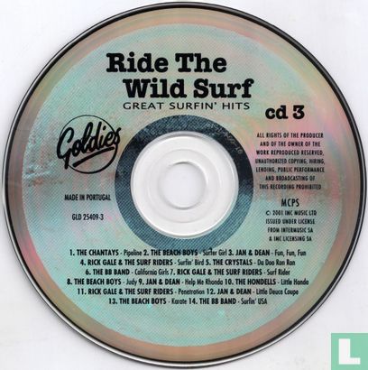 Ride the Wild Surf - Great Surfin' Hits # 3 - Afbeelding 3