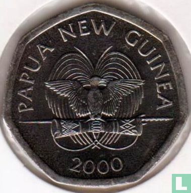 Papoea-Nieuw-Guinea 50 toea 2000 "25th anniversary of statehood" - Afbeelding 1