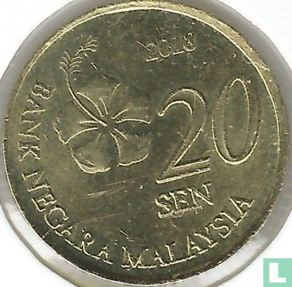 Malaisie 20 sen 2018 - Image 1