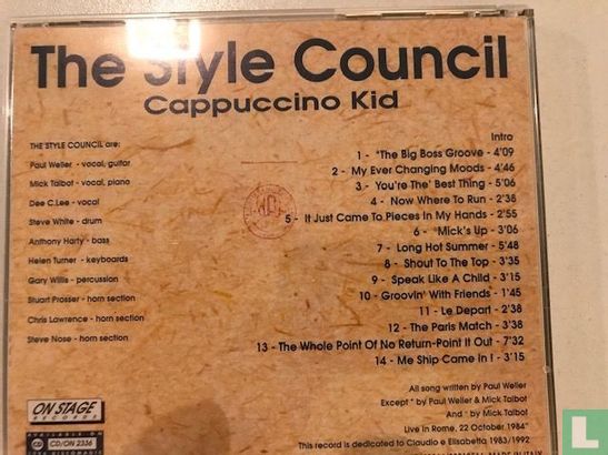 Cappuccino Kid - Live in Rome - Afbeelding 2