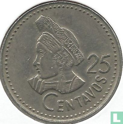Guatemala 25 centavos 1985 - Image 2
