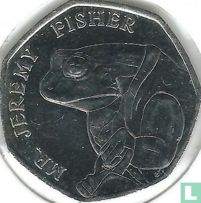 United Kingdom 50 pence 2017 "Mr. Jeremy Fisher" - Image 2
