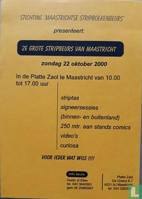 Grote stripbeurs Maastricht