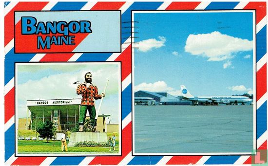 Airport Bangor/Maine - Pan American Boeing 707 - Bild 1