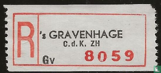 's GRAVENHAGE C.d.K. ZH Gv