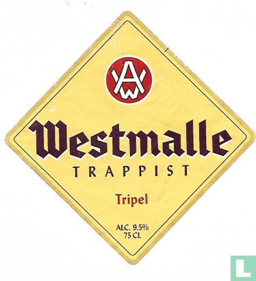 Westmalle tripel 75 cl - Afbeelding 1