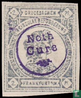 Frankofurtia with overprint Noth / Curs  