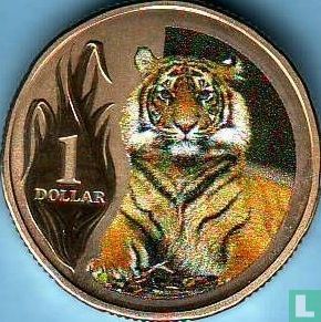 Australie 1 dollar 2012 "Sumatran tiger" - Image 2