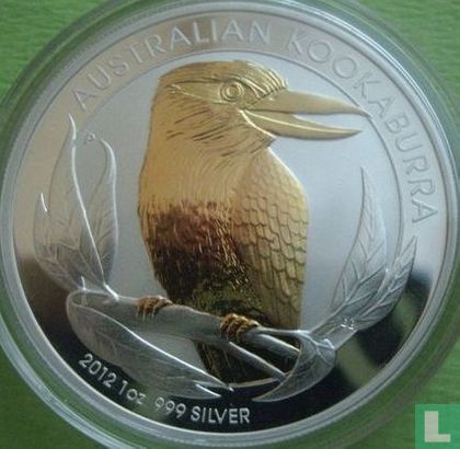Australië 1 dollar 2012 (gekleurd) "Kookaburra" - Afbeelding 1