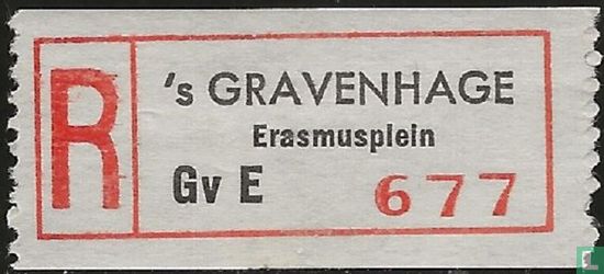 's GRAVENHAGE Erasmusplein Gv E