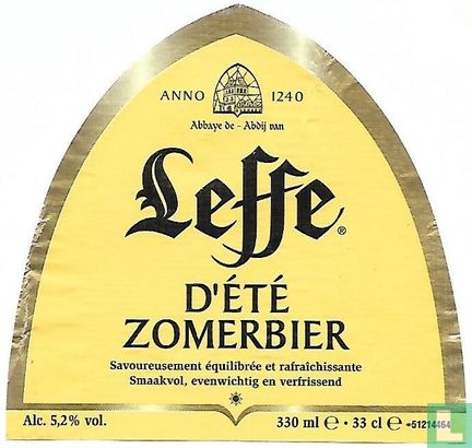 Leffe Bière d'été - Zomerbier - Image 1