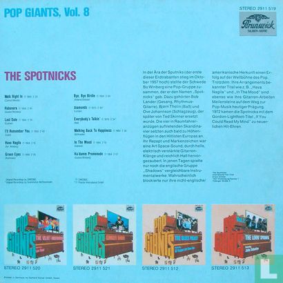 Pop Giants, Vol. 8 The Spotnicks - Bild 2