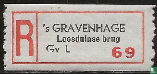 's GRAVENHAGE Loosduinse brug Gv L