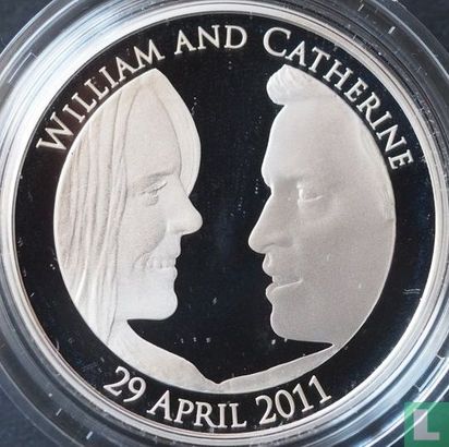 Vereinigtes Königreich 5 Pound 2011 (PP) "Royal Wedding of Prince William and Catherine Middleton" - Bild 2