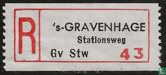 's-GRAVENHAGE Stationsweg Gv Stw