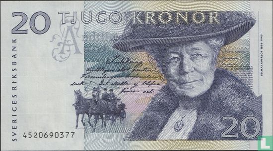 Schweden 20 Kronor 1994 - Bild 1