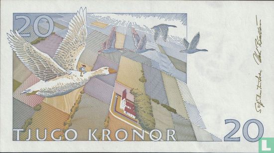 Suède 20 Kronor 1994 - Image 2