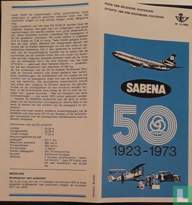 Sabena 50 1923-1973 - Bild 1