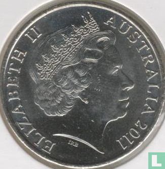 Australië 20 cents 2011 "Wedding of Prince William and Catherine Middleton" - Afbeelding 1