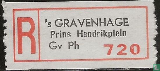 's GRAVENHAGE Prins Hendrikplein Gv Ph