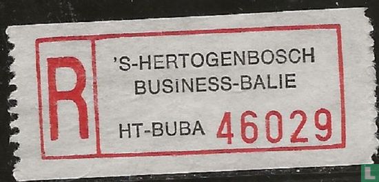 'S-HERTOGENBOSCH BUSINESS-BALIE HT-BUBA