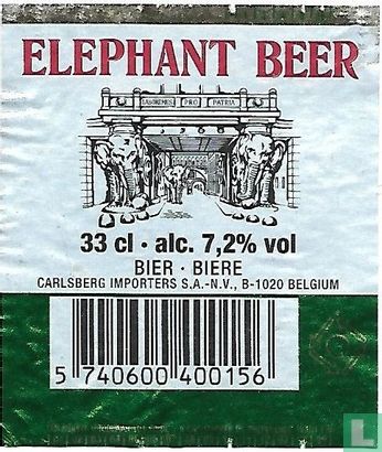 Carlsberg Elephant Imported (Belgium) - Afbeelding 2