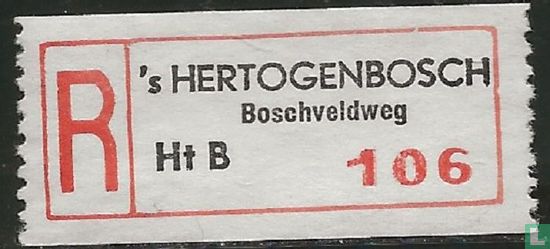 's HERTOGENBOSCH Boschveldweg Ht B