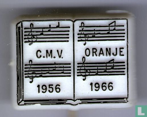 C.M.V. Oranje 1956 1966 [zwart op wit]