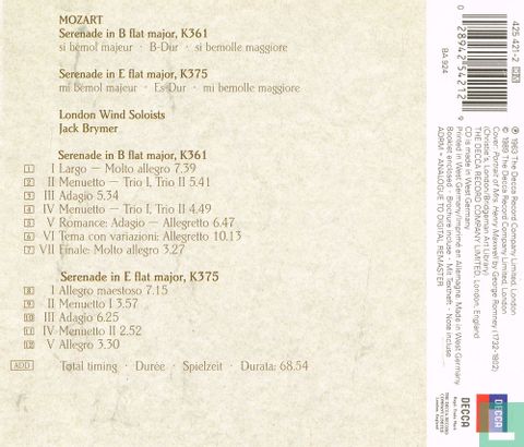 Mozart Serenades K361 - K375 - Image 2