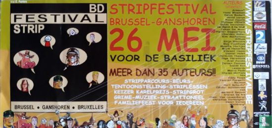 Festival - BD Ganshoren - Bruxelles / Stripfestival Brussel - Ganshoren - Afbeelding 1