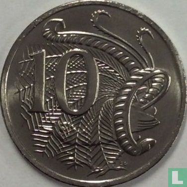 Australië 10 cents 2019 (met IRB) - Afbeelding 2