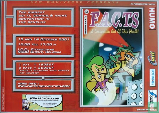 F.A.C.T.S a convention out of this world - Afbeelding 1