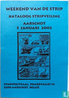 Weekend van de strip - Kataloog stripveiling - Aarschot 5 januari 2002 - Bild 1